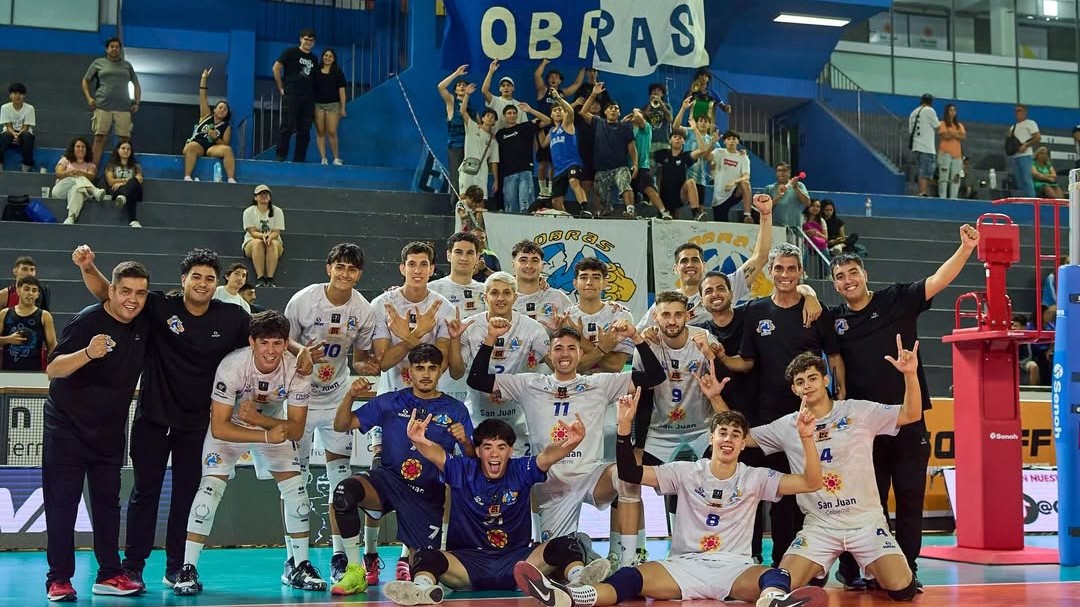 Vóley de alto vuelo en San Juan: Obras y UVT buscan hacerse fuertes de local