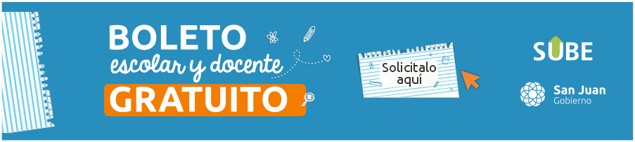 Boleto escolar y docente