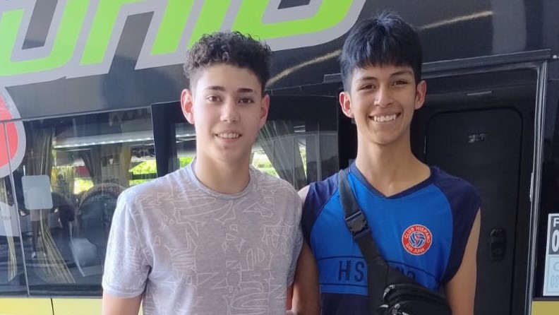 Tobías Guidi y Matías Guzmán