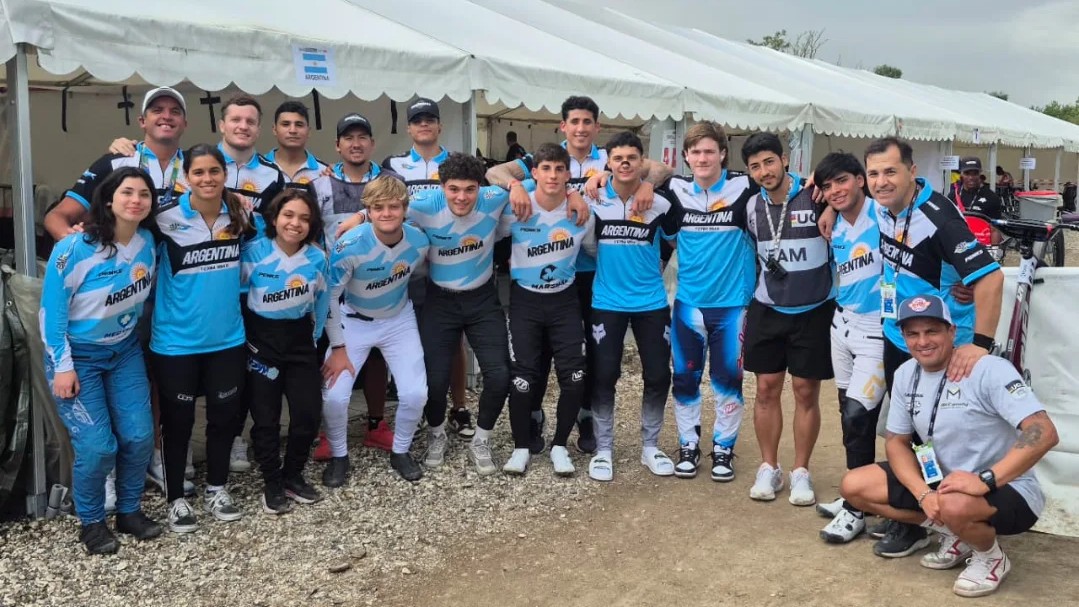 Argentina cerró su presencia en el Mundial de BMX en Dinamarca