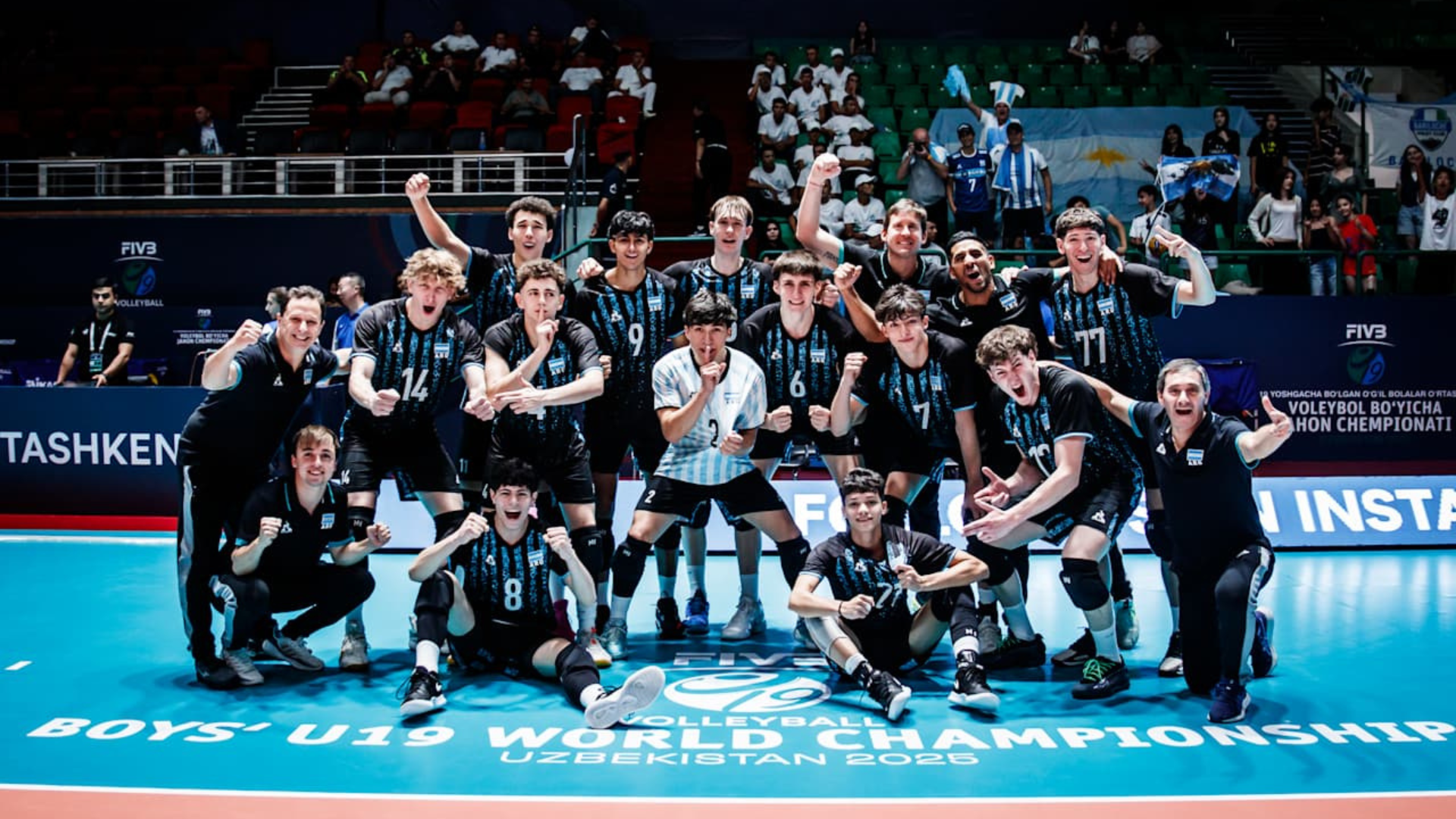 Argentina le sacó el invicto a Pakistán 