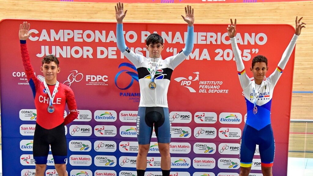 Argentina cerró su participación en el Panamericano Juvenil de Pista