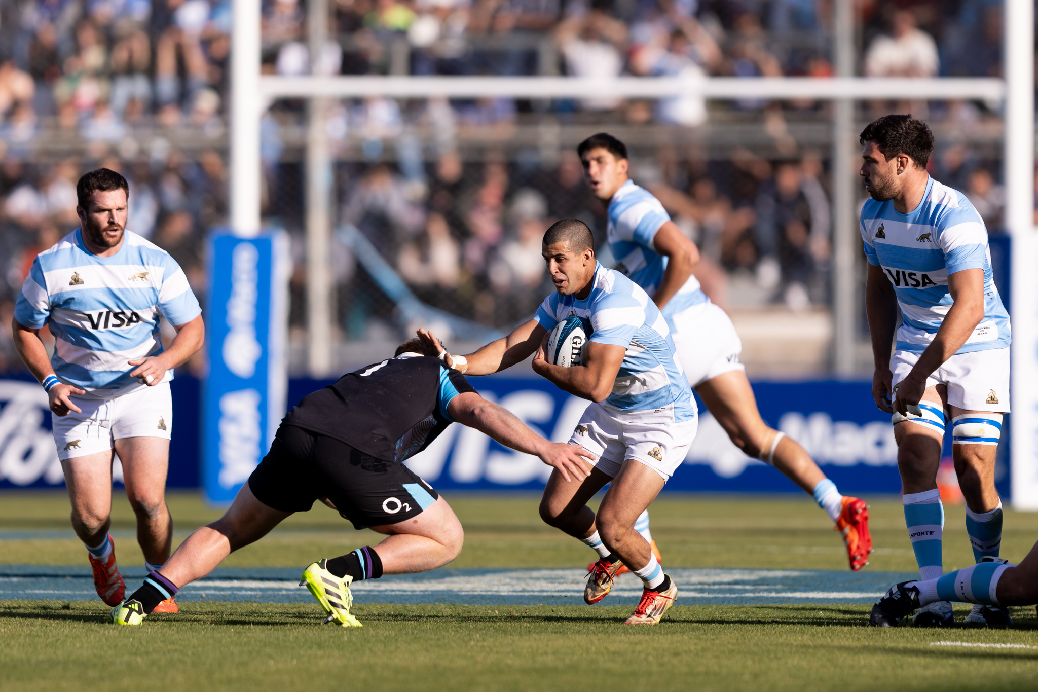 Los Pumas no pudieron ante Inglaterra en San Juan