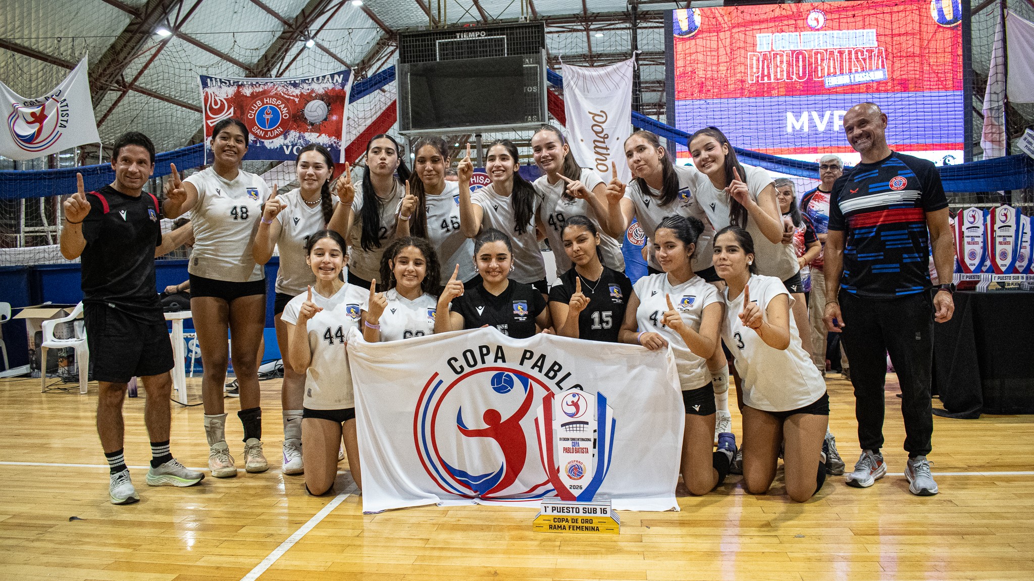 ¡Fiesta del vóley juvenil! Racing de Castex y Colo Colo gritaron campeón en la Copa Pablo Batista
