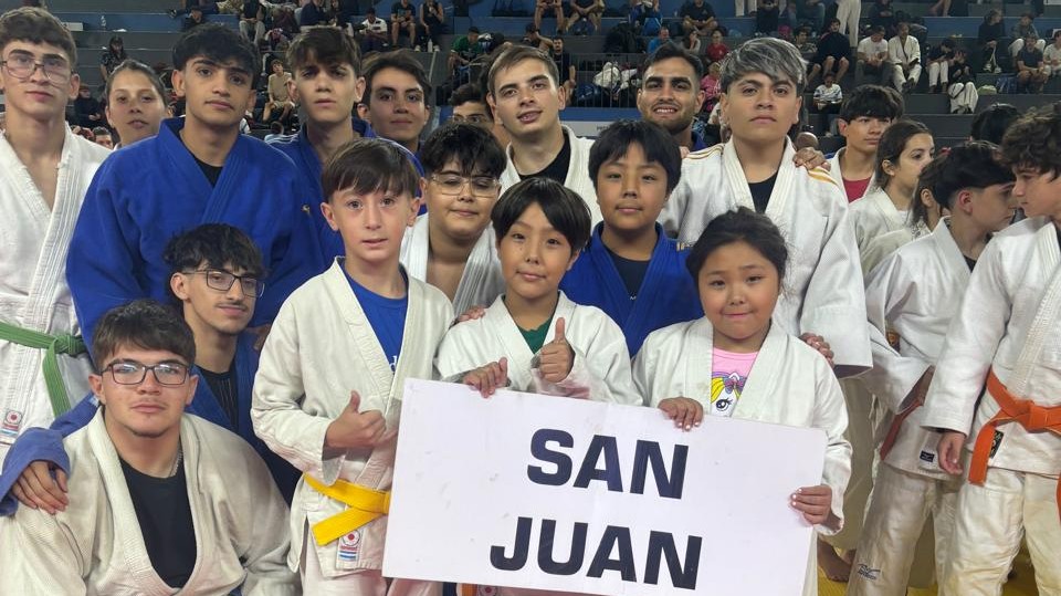 ¡Cosecha dorada en el Cantoni! San Juan brilló en el Nacional de Judo