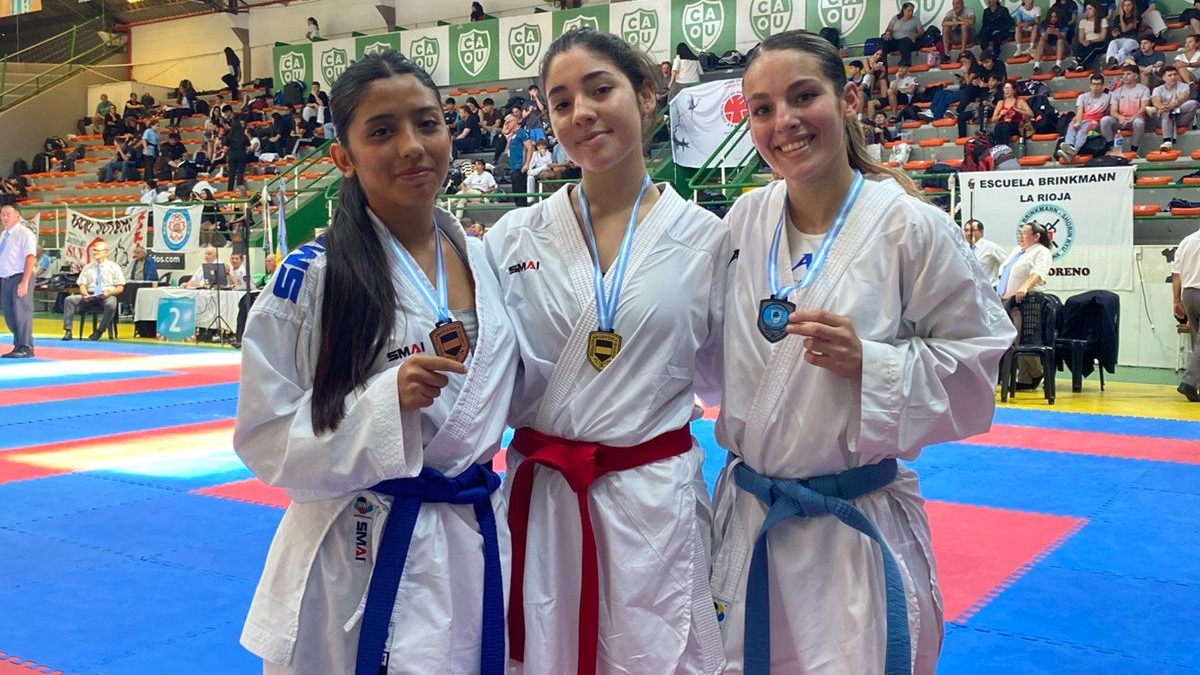 ¡Lluvia de medallas en "La Feliz"! San Juan brilló en la Copa Atlántico de Karate
