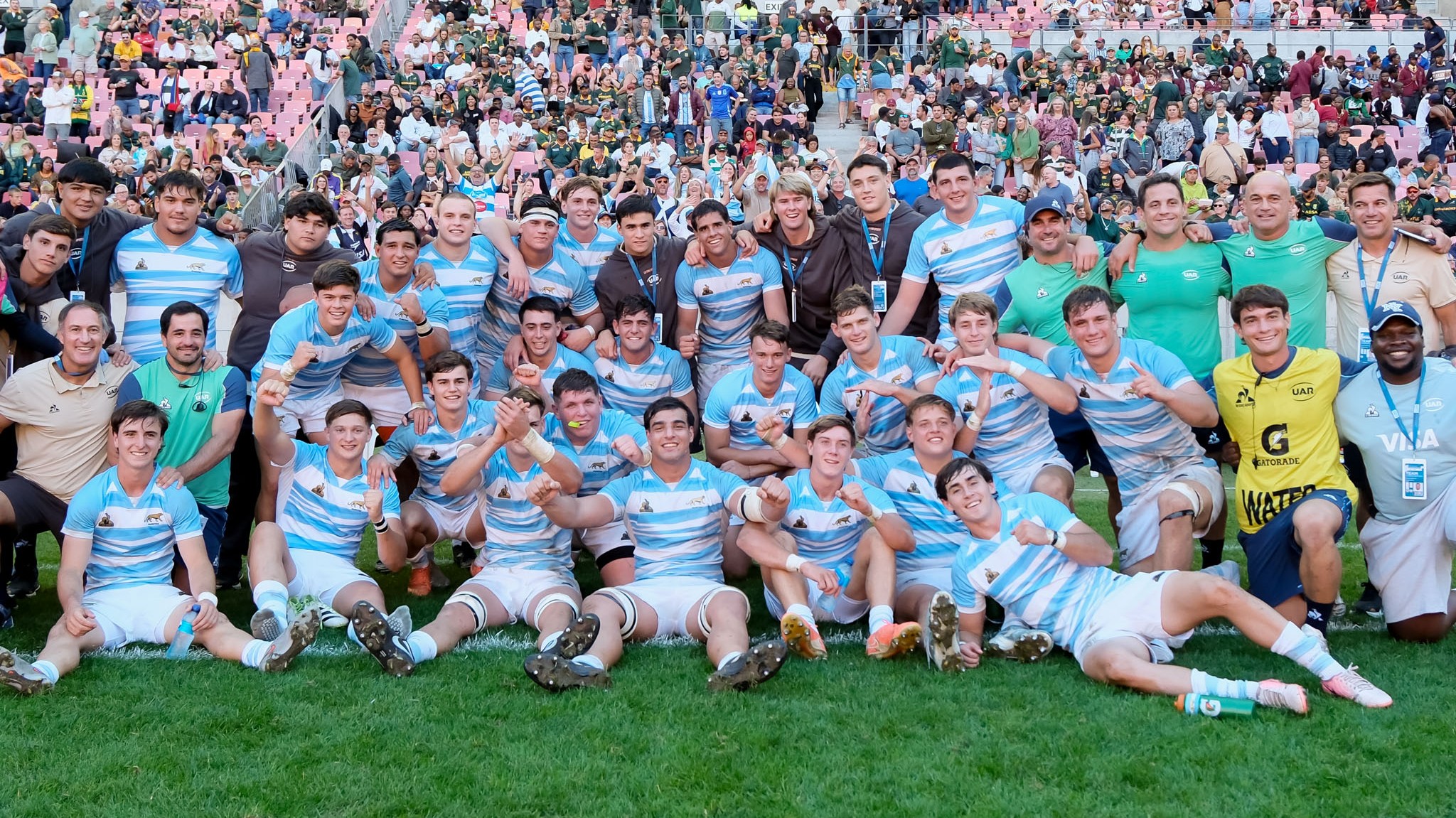 Con el sanjuanino Manuel Cuneo como titular, Los Pumitas vencieron a los All Blacks