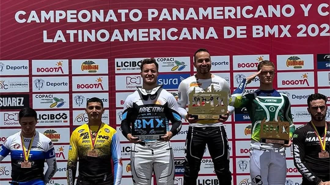 BMX: Argentina brilló en Colombia con Federico Villegas