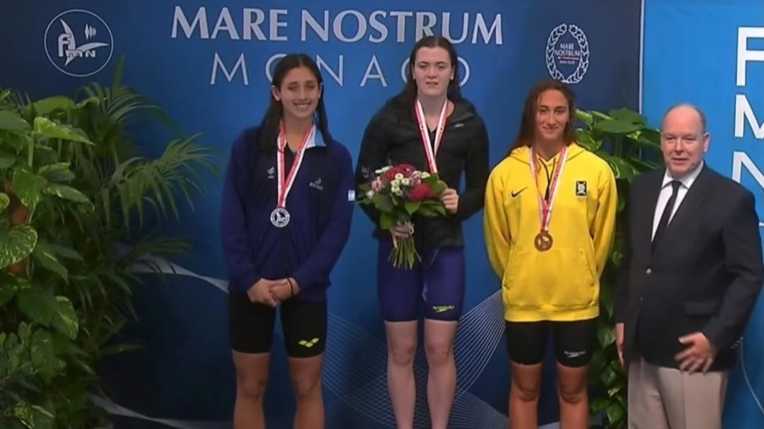 ¡Bestial! Agostina Hein brilló en Mónaco con récord argentino y tres podios internacionales