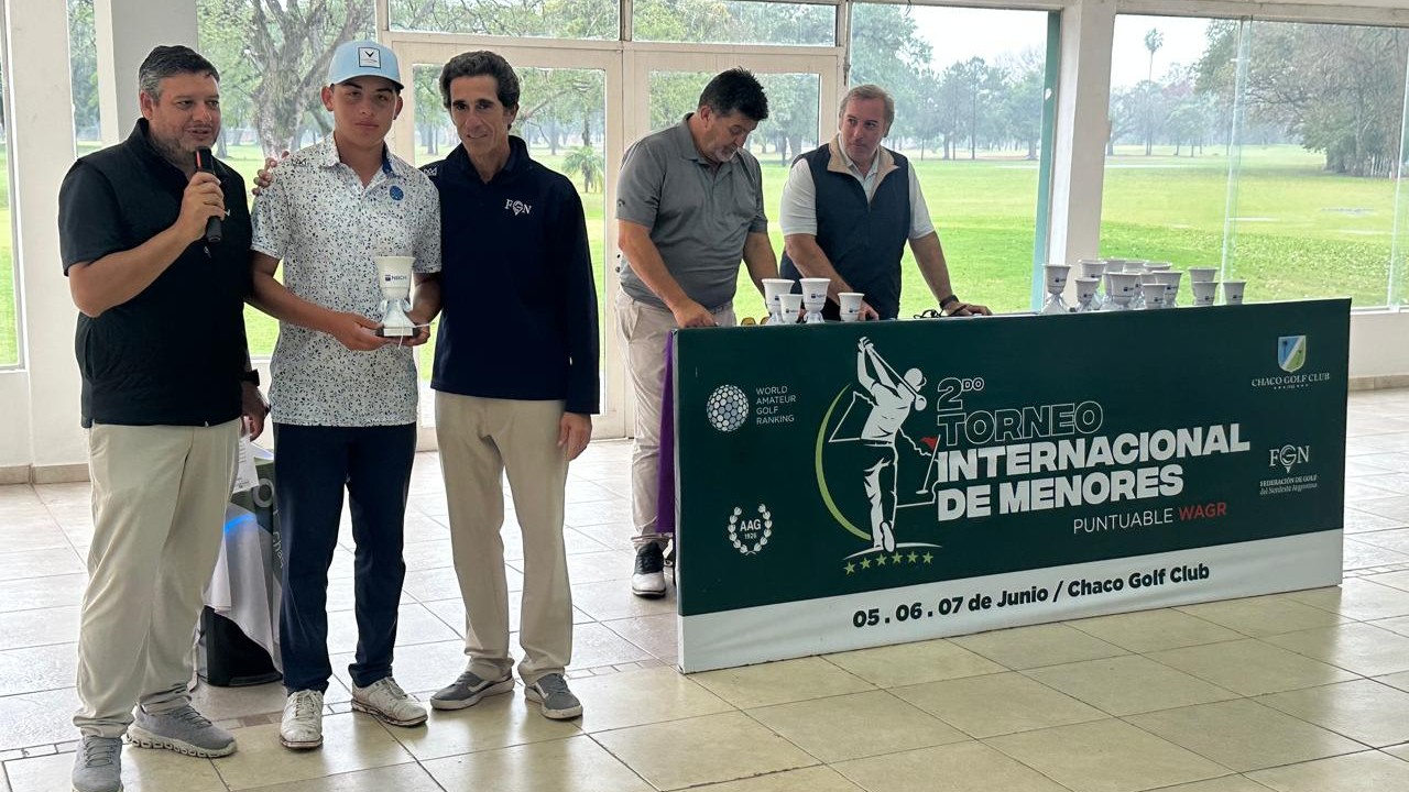 ¡Doblete de oro! Victoriano Bustos se consagró campeón en el Abierto de Chaco