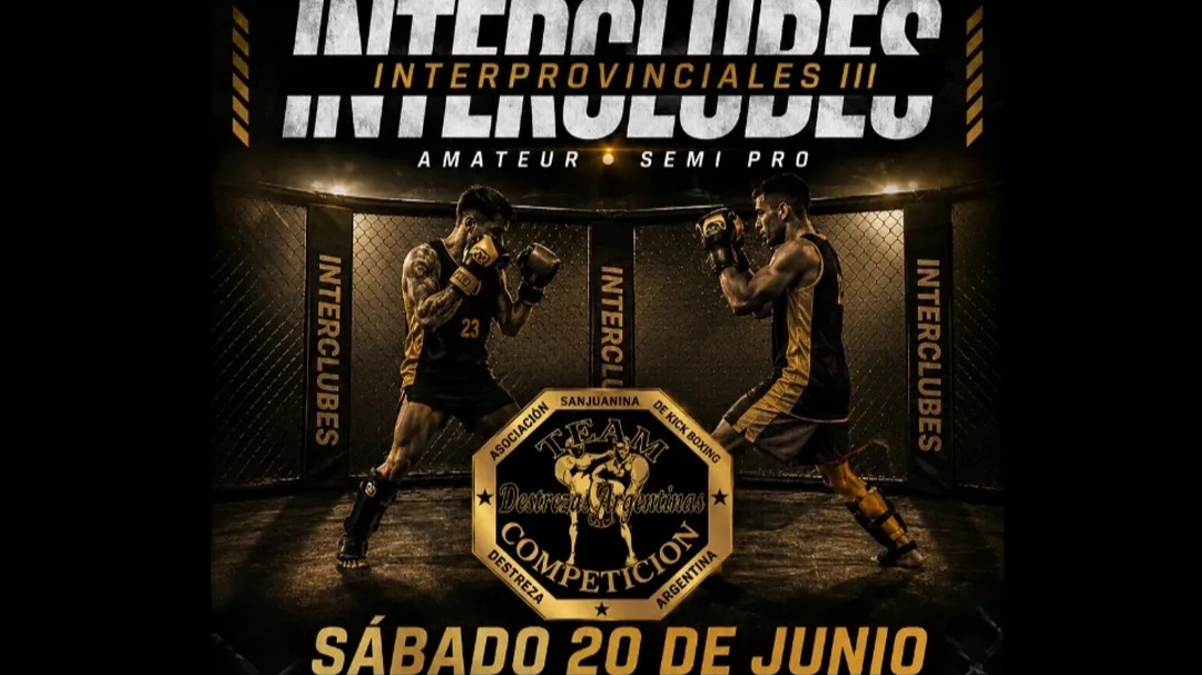 ¡Se abre la jaula! El Aldo Cantoni vibra con un brutal Interclubes de Kickboxing