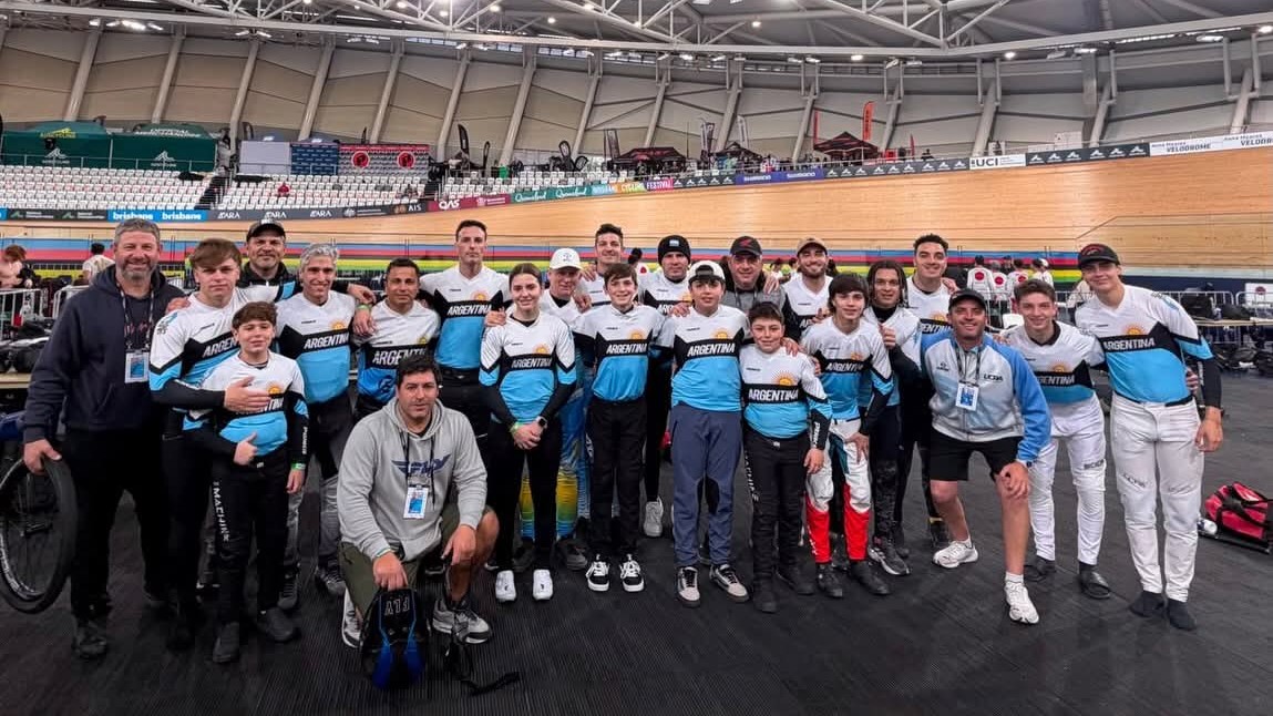 ¡Orgullo sanjuanino! Marcos Frack voló en Australia y se metió en el Top 6 del Mundial de BMX