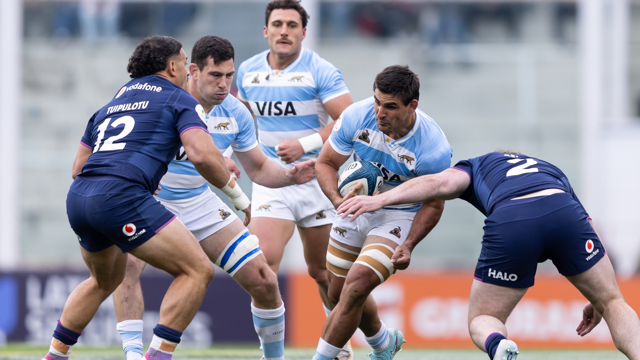 Los Pumas no pudieron con Escocia en el debut