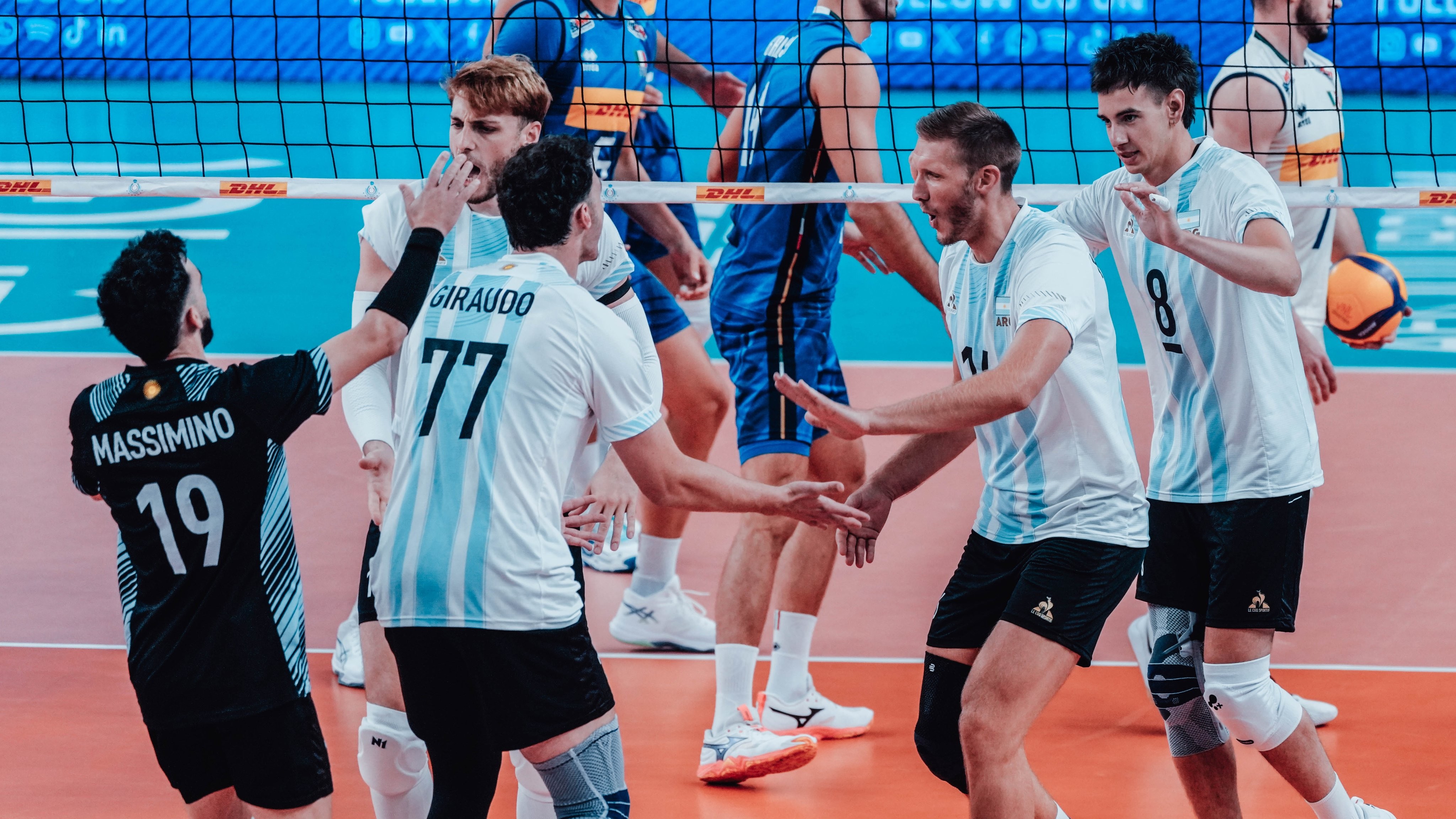 El vóley argentino tropezó en Italia