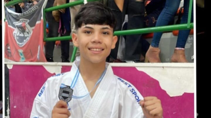 Orgullo sanjuanino: Celeste Nuñez y Agustín Ramos van al Panamericano de Karate