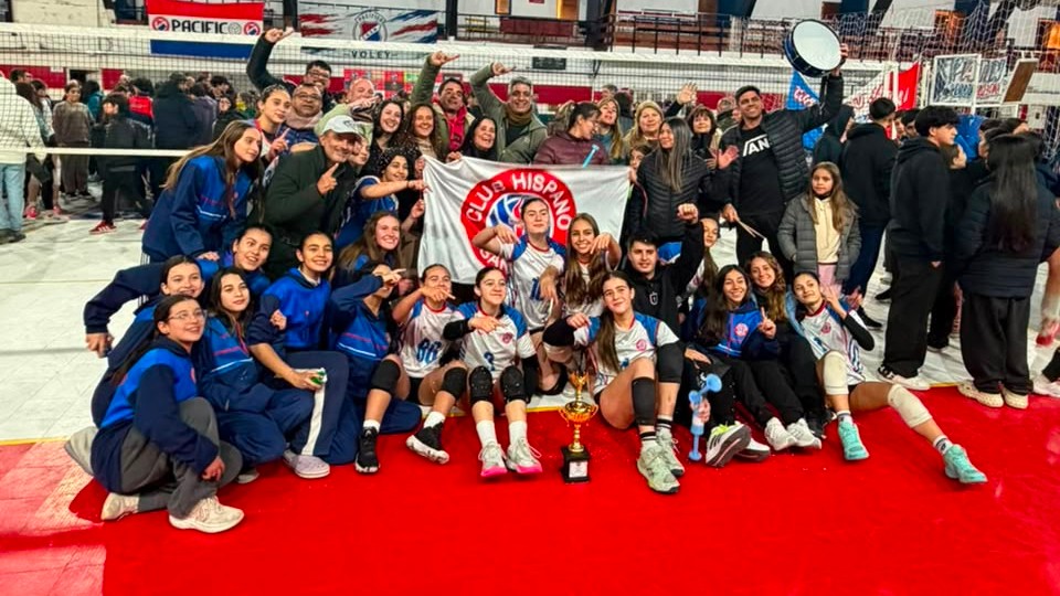 ¡Hispano campeón invicto en Mendoza! Fiesta y título Sub-14 en el Torneo del Club Pacífico